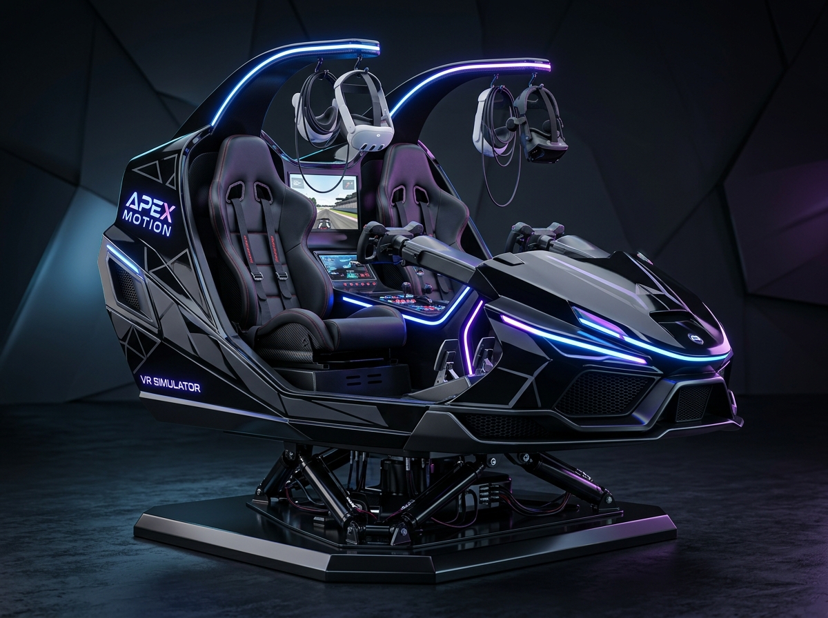 Dual VR Capsule Motion Pod
